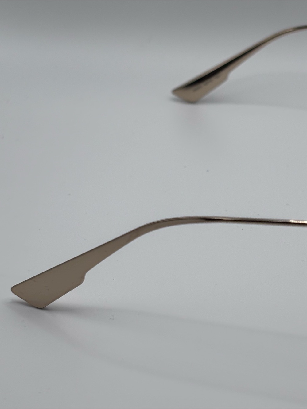Christian Dior Sunglasses NEEDS SCREW Gold Blue Made In Italy - Picture 5 of 16